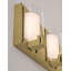 Mesa - Éclairage pour meuble-lavabo à DEL - 3 lumières - Laiton antique-422317012-422317015