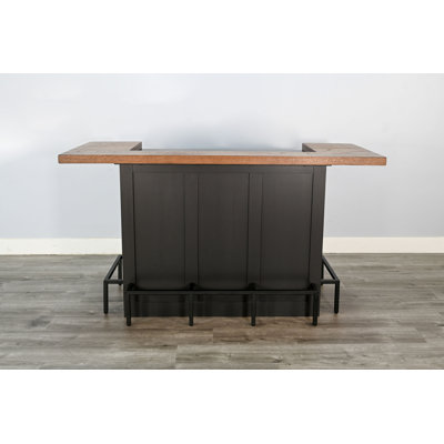 72" Uptown Front Bar with Footrail