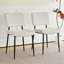 Chaises rembourrées en velours beige moderne Modern-640568792-670907362
