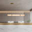 Luminaire suspendu 47 po à DEL moderne et minimaliste