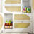 Cabinet Storage With Rattan Doors, Tall Freestanding Hutch Cabinet With Power Outlet,4 Cabinet Door And 4-Drawers& 1 Large Countertop, Buffet Drawer Cabinet Door Design