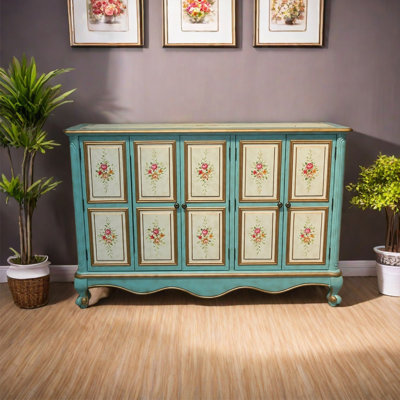 Art painted decorative cabinet sideboard by Ruthber Solutions
