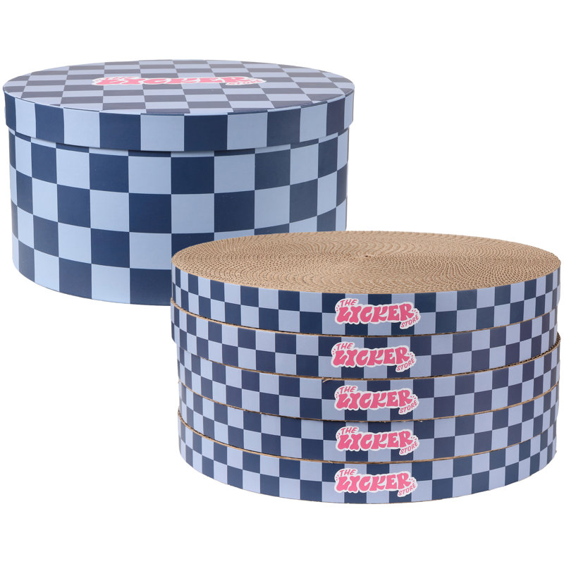 Grattoir d'Emmanouel, Bleu marine/bleu