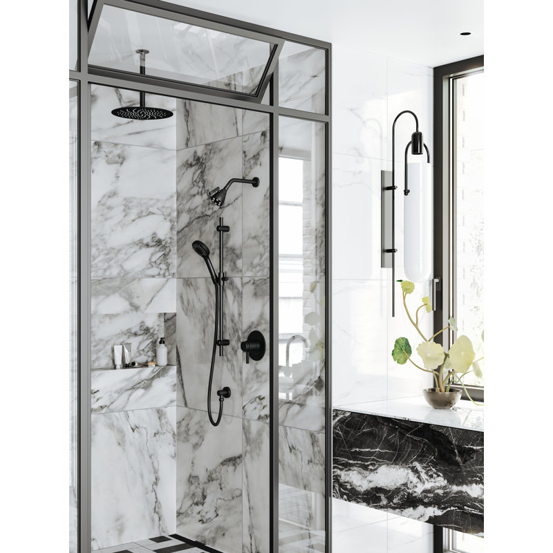 Rohl 12" Rain Showerhead, Polished Nickel