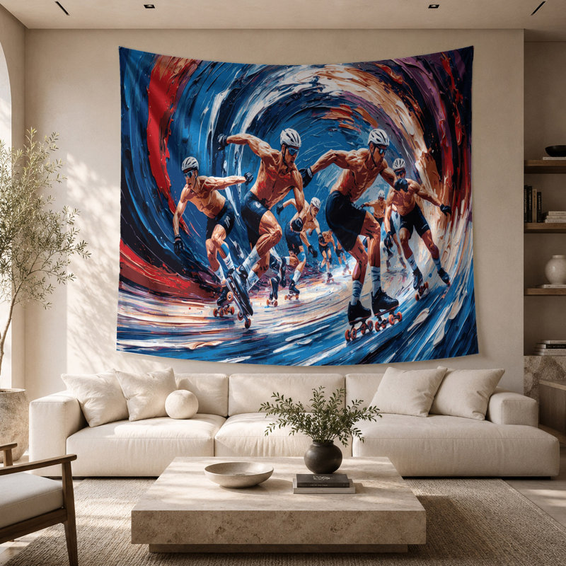 Tapisserie murale Sports, 26 po x 36 po