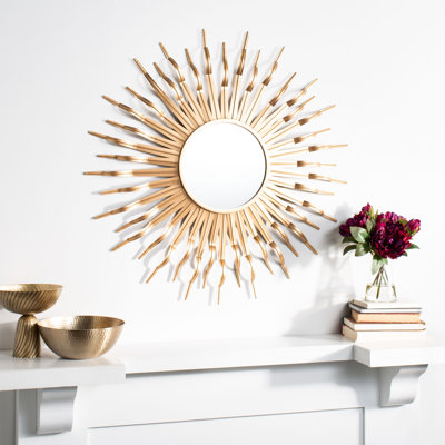 Fabiana Iron Flat Wall Mirror