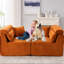 Compression orange avec tissu facile à entretenir pour la maison-448012049