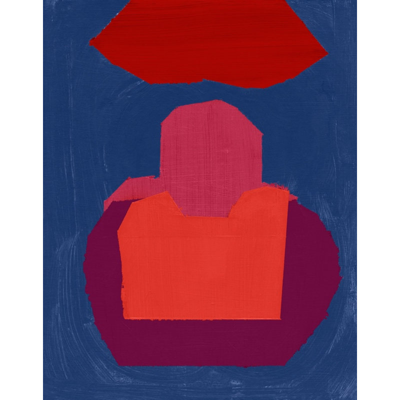 «Decent Hour», reproduction encadrée sur toile par Liz Rundorff Smith
