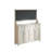 White Solid Wood Shoe Storage Bench-2009462380