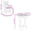 Solid Wood Patio Dining Set Table,