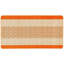 Non-Slip Orange Indoor Area Rug – Washable Large & Small Door Mat, Hallway, Bedroom & Kitchen Floor Mat-1952422249