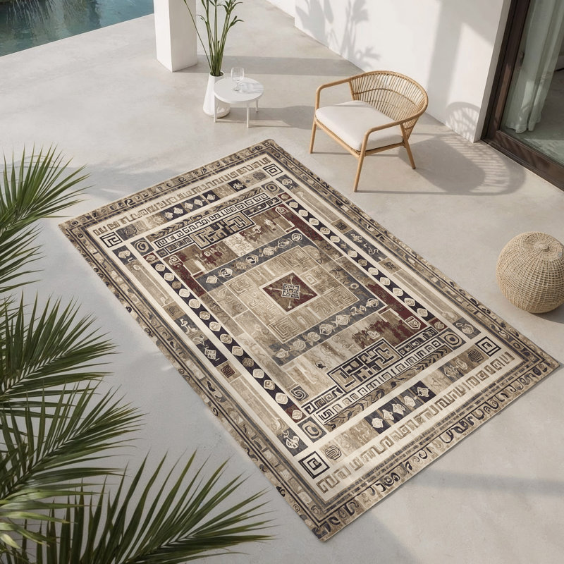 Tapis intérieur et extérieur Spartan Valor, Rectangle 1'6" x 2'6"
