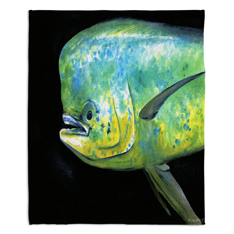 Couverture Deep Sea Life, 68 po x 80 po