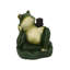 Pied de parasol grenouille en béton - Modèle, 35,6 cm x 33,1 cm x 38,4 cm, 27,3 kg, 50,2 cm x 44,5 cm x 44,5 cm, 28 kg, Béton, Profondeur, Largeur, Hauteur 38,4 cm, Poids du colis