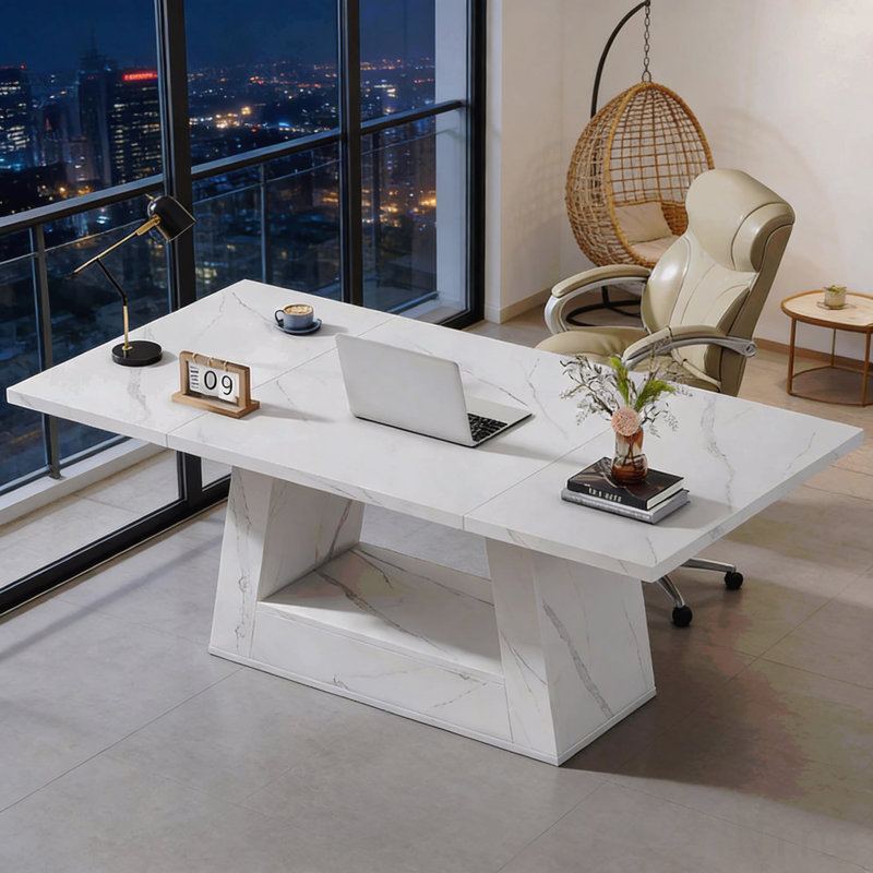 Spacious Executive Desk,Contemporary Computer Desk,Office Desk,Dining Table