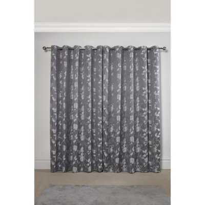 Leah Room Darkening Sliding Panel Pair