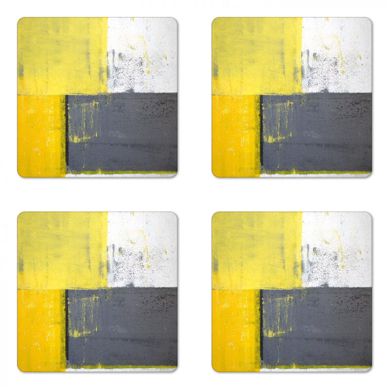 Square 4 Piece Coaster Set