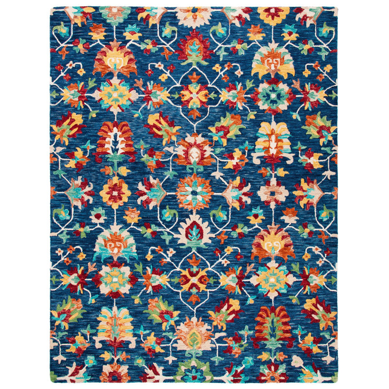 Porterfield Hand Tufted Wool Oriental Rug, Rectangle 11' x 15'