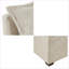 Fauteuil modulaire sans accoudoirs | Moderne | Structure en bois massif | Pieds espresso foncé | Polyester | Standard