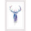 Moose Paint - Single Picture Frame Print-1731517503