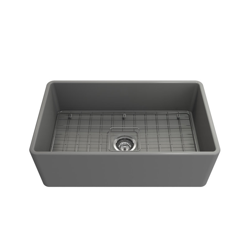 30'' L Kitchen Sink, Matte Gray