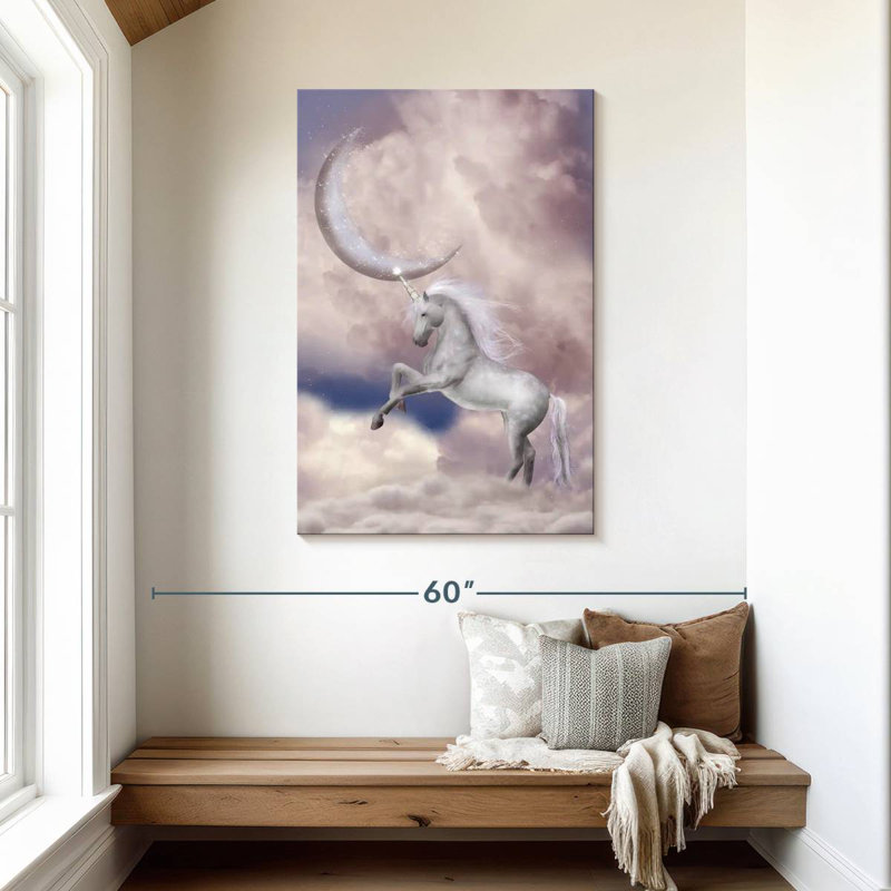Kelan Unicorn Fantasy, 45" H x 30" W