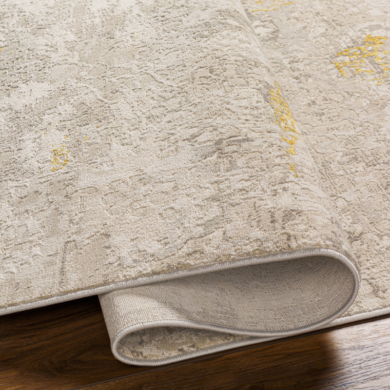 Abstract Indoor Rug, Rectangle 9'2" x 12'