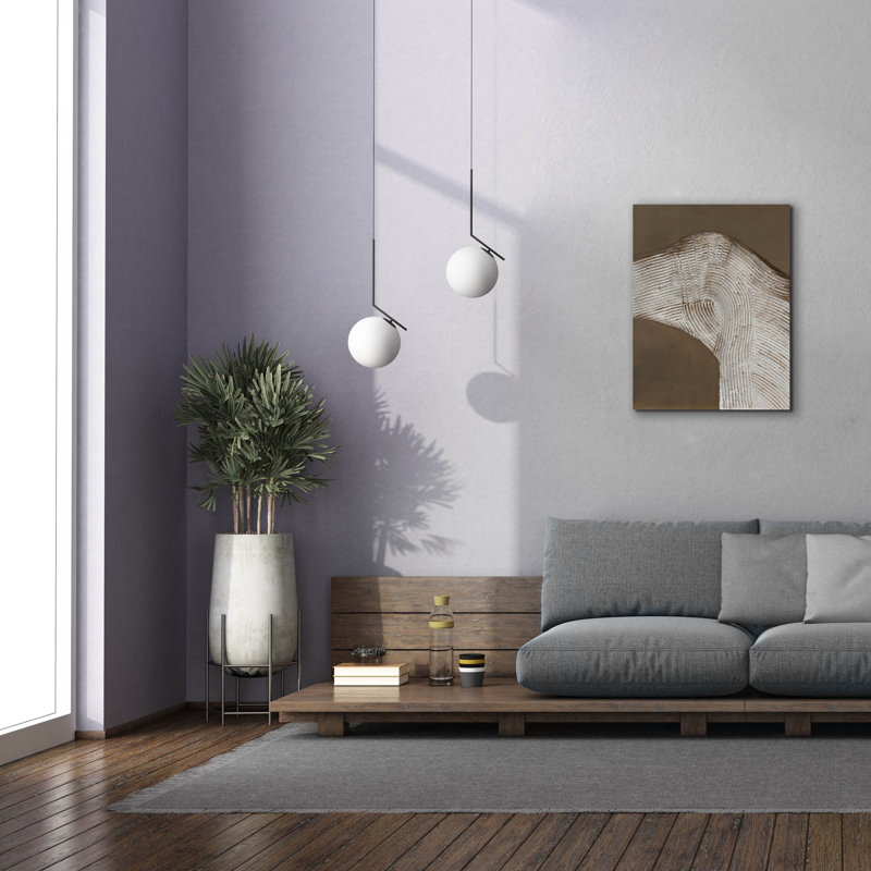  «Raw Shape 1» par Design Fabrikken, art mural sur toile, H 34 po x l 26 po