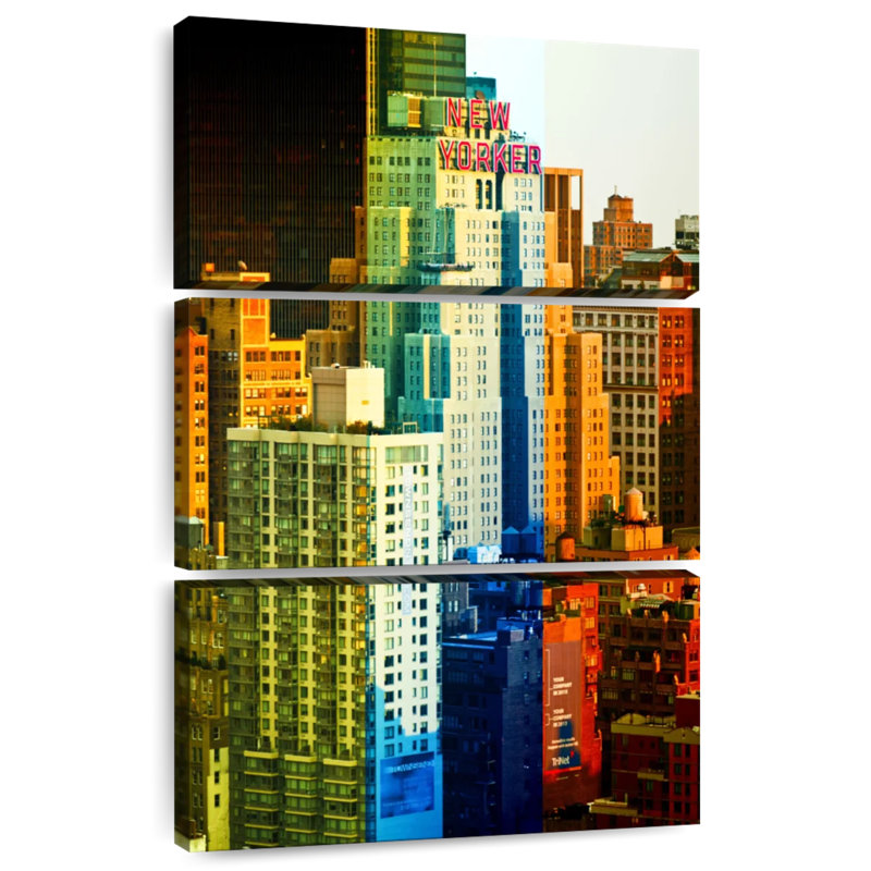Masam Art Buildings - Manhattan, H 32 po x l 20 po