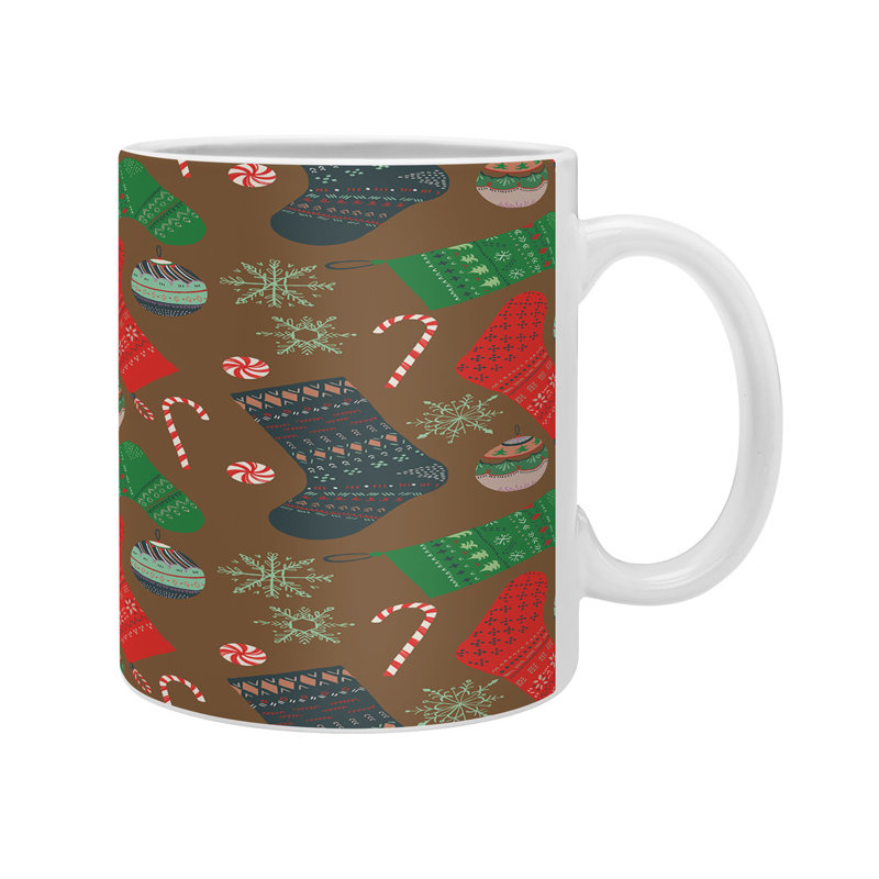 Tasse à café décorations de noël