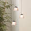 Luminaire suspendu 3 lumières DEL Atkin