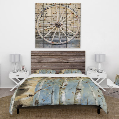 Rustic Polyester Duvet Cover