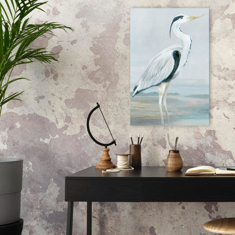 Bird And Heron  Coastal Heron I Art, 24" H x 16" W