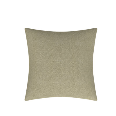 Coussin décoratif réversible en plumes abstraites