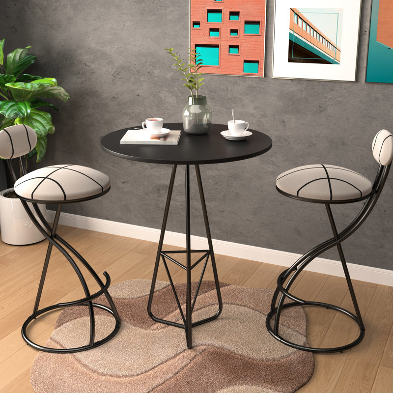 Tabourets de bar à hauteur de comptoir rayés, de 2 avec revêtement en velours moderne, ergonomiques, repose-pieds, base stable, chargement de 220 livres, utilisation intérieure pour tabourets de pub d'affaires, îlot de cuisine, structure légère, -