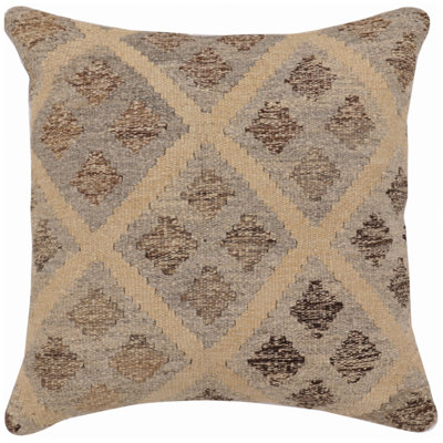 Housse et insert de coussin carré 100% laine