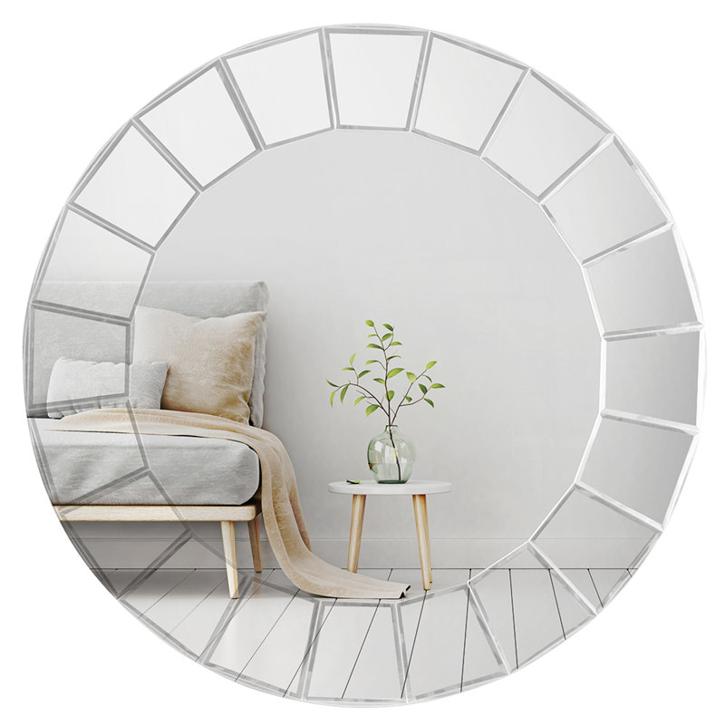 Glass Flat Wall Mirror, Glass