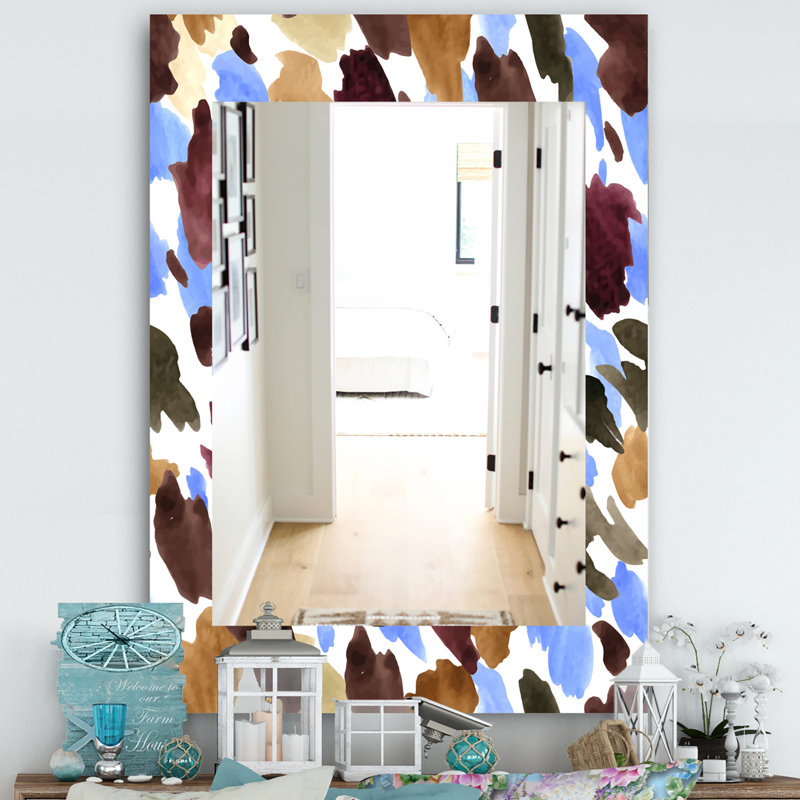 Miroir de salle de bain/meuble-lavabo leopard, H 39,4 po x l 29,5 po