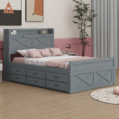 Gundry Bookcase Bed