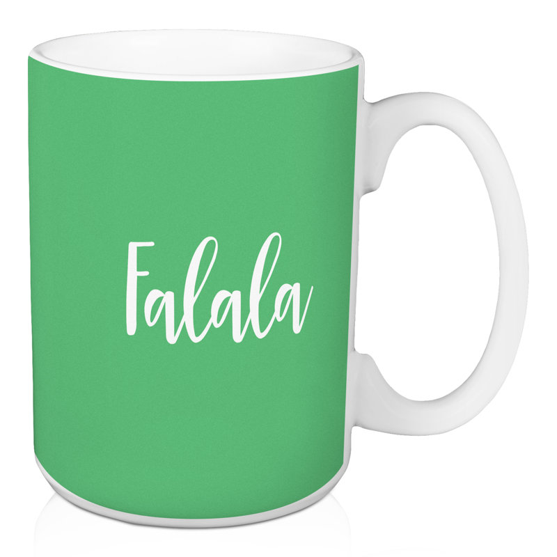 Grande tasse à café falala Hemel, Vert clair