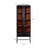 Versatile Rectangular Cabinet With Multiple Shelves For Efficient Storage