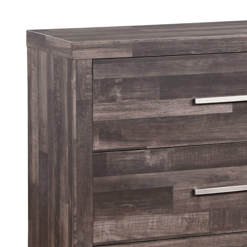 Halethorpe 6 - Drawer 59.6'' W Dresser, Dark Cherry