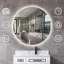 Miroir de salle de bain Naliyah-7354606