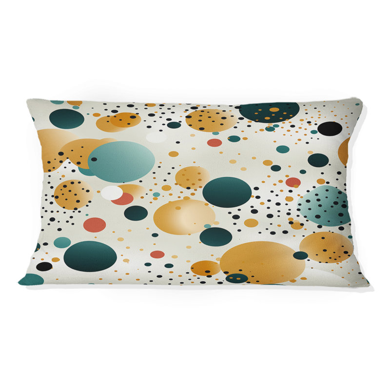 Motif marocain à pois - Coussin abstrait
