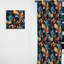 Motif cachemire céleste Essence - rideau glamour - obscurcissant velours - 1 panneau-107596339