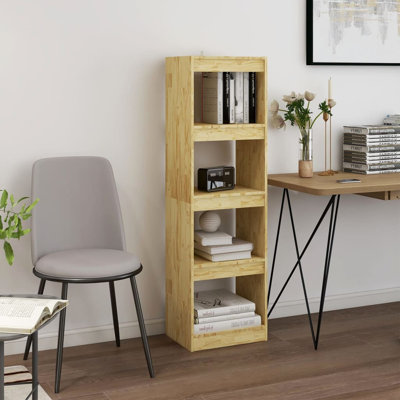Jamarqus 135.5cm H Solid Wood Standard Bookcase