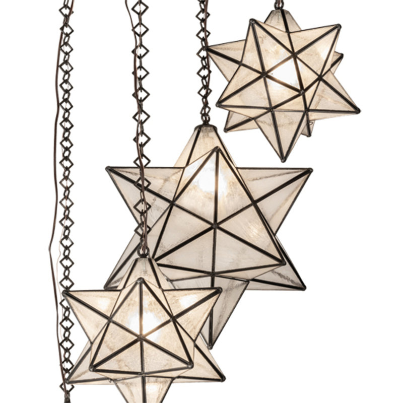 Moravian Star 5 - Light Pendant