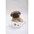 Teacup Pug Puppy Statue