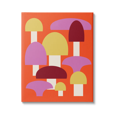 " Pop Style Mushrooms " by Lil' Rue
