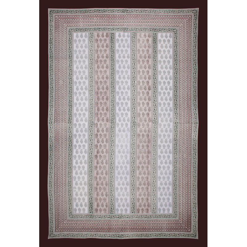 Tapisserie en coton Buti, H 106 po x l 72 po, Bourgogne